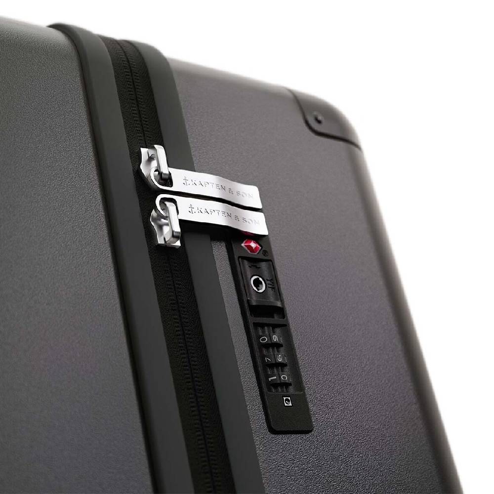 Kpten & Son Check In Set Banff All Black Sonderangebot der Fabrik