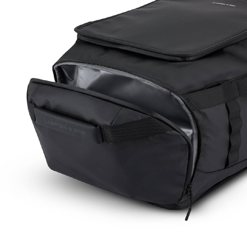 Kpten & Son Lisbon Duffle Backpack All Black Outlet