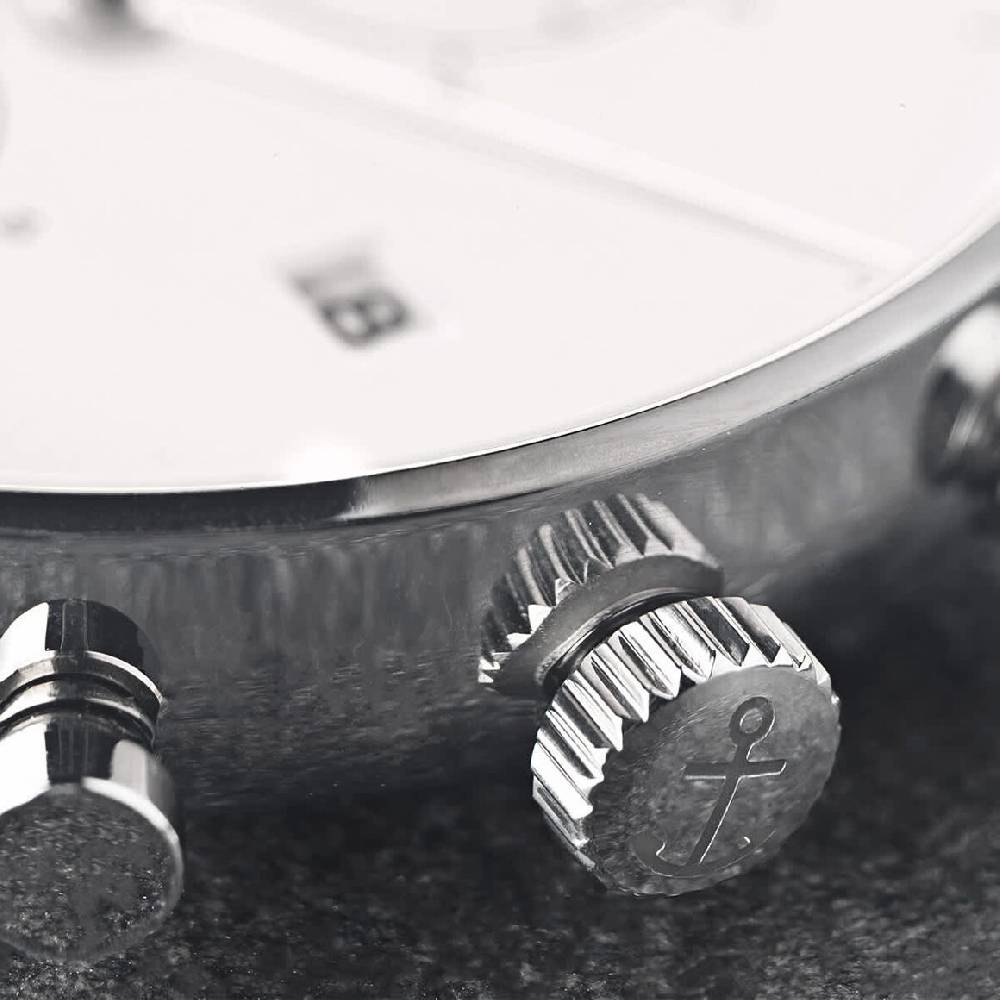 Kpten & Son Chrono Silver Steel Preisnachlass
