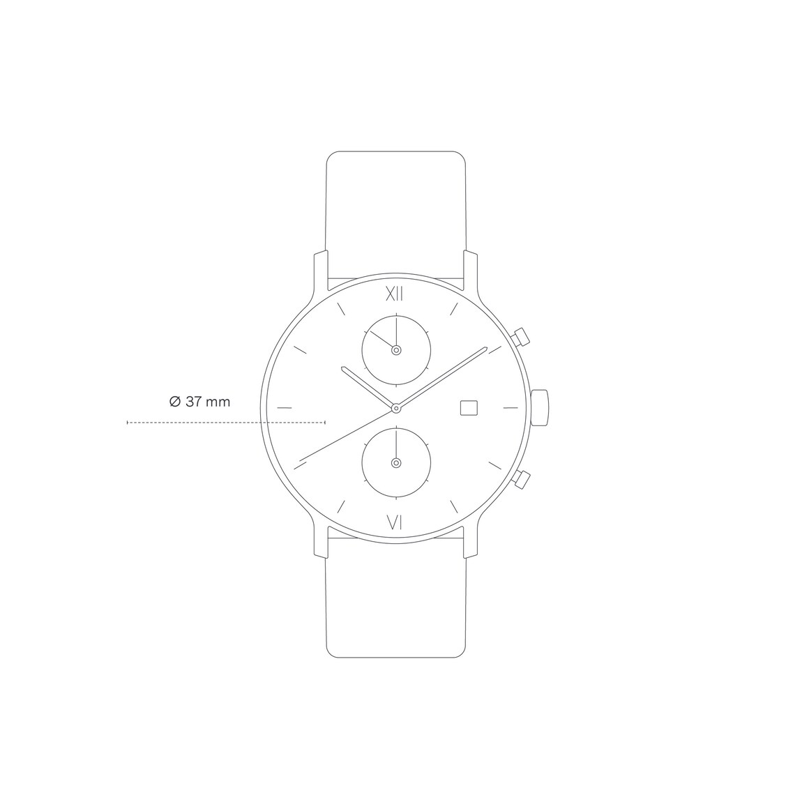 Kpten & Son Chrono Small Gold Steel Osterangebot