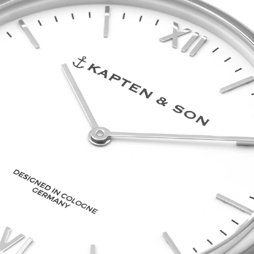 Kpten & Son Campus Small Silver Mesh Muttertagsangebot