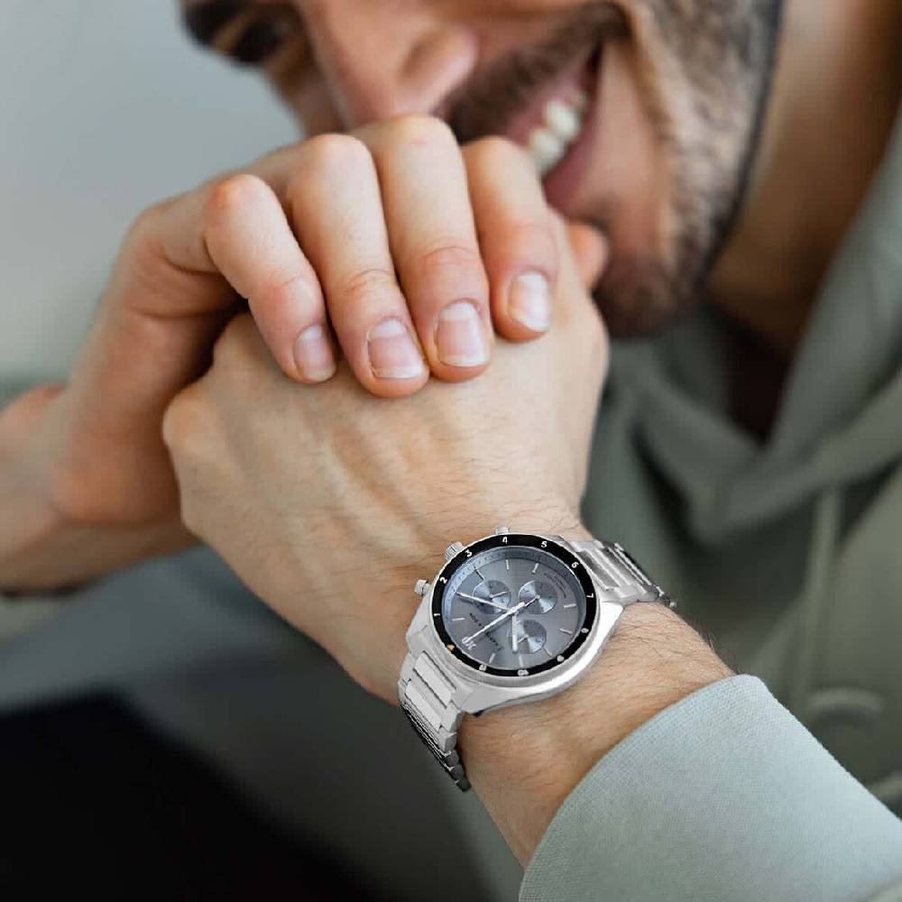 Kpten & Son Rise Silver Slate Steel Vatertagsangebot