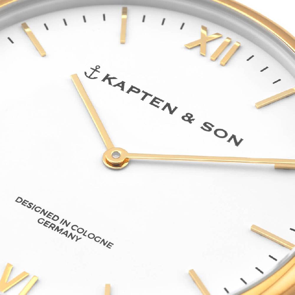 Kpten & Son Campus Small Gold Mesh Heißer Verkauf