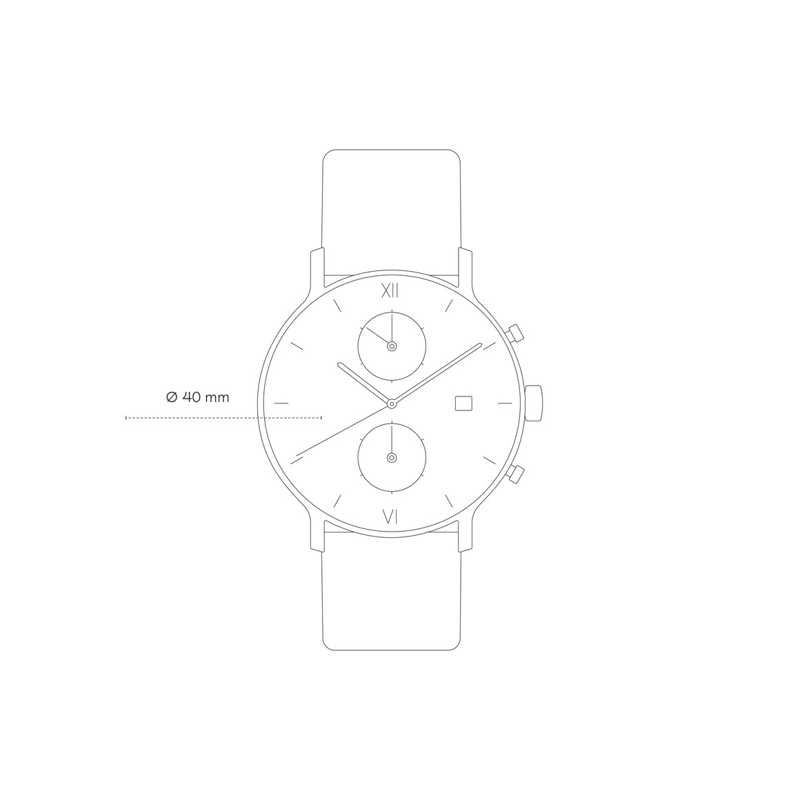 Kpten & Son Chrono Gold Green Steel Große Rabatte
