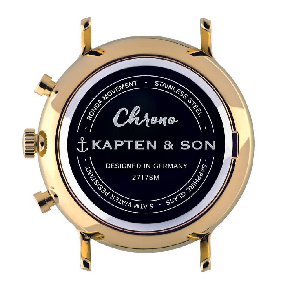 Kpten & Son Chrono Gold Bicolor Steel Bestseller