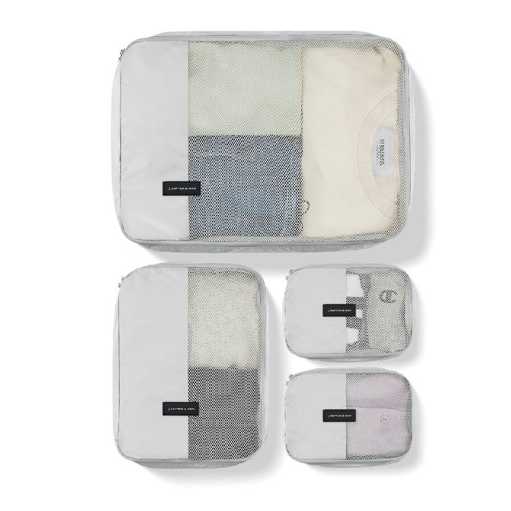 Kpten & Son Packing Cubes Set Large All Black Wochenangebot