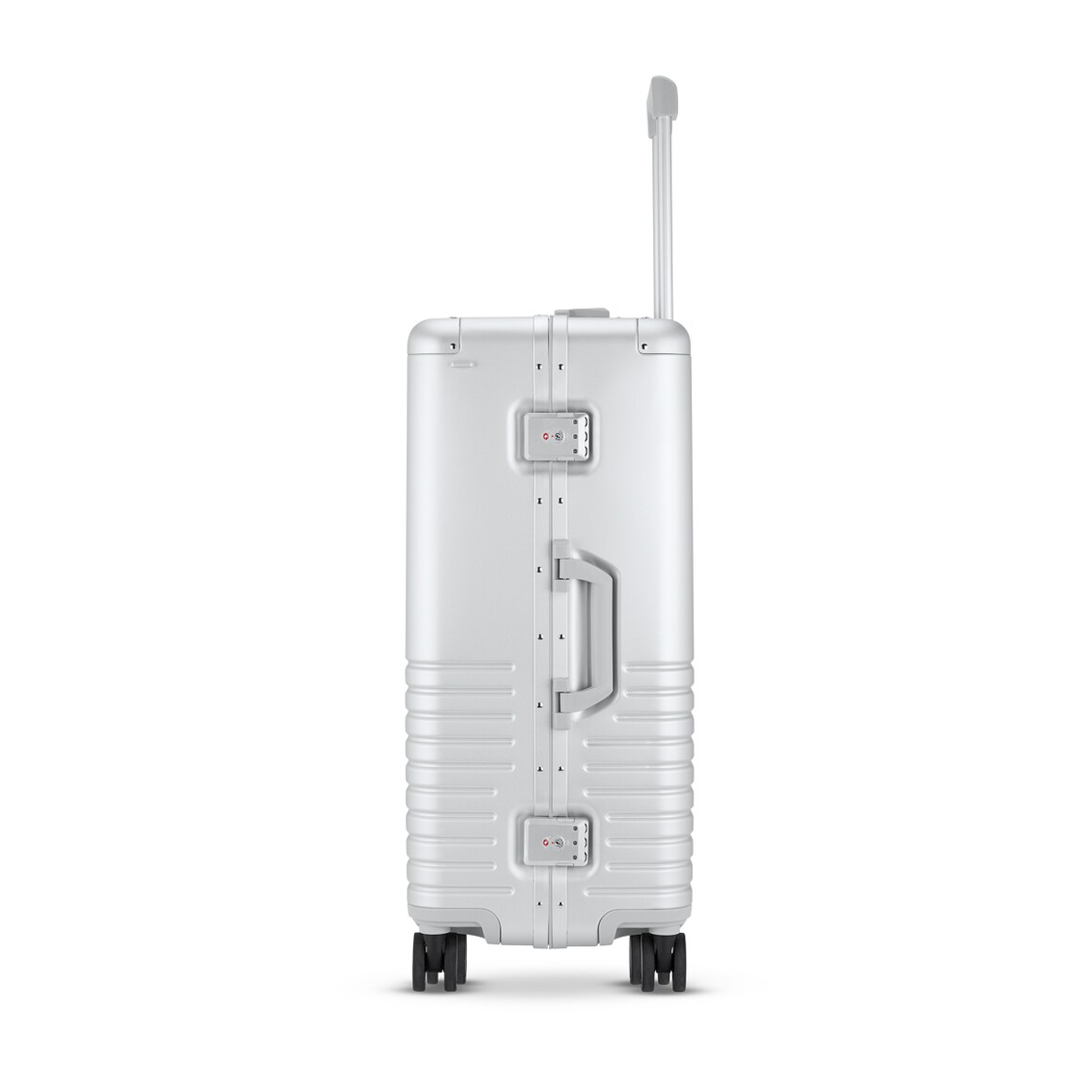 Kpten & Son Heathrow Aluminium Check In Silver Letzte 3 Tage