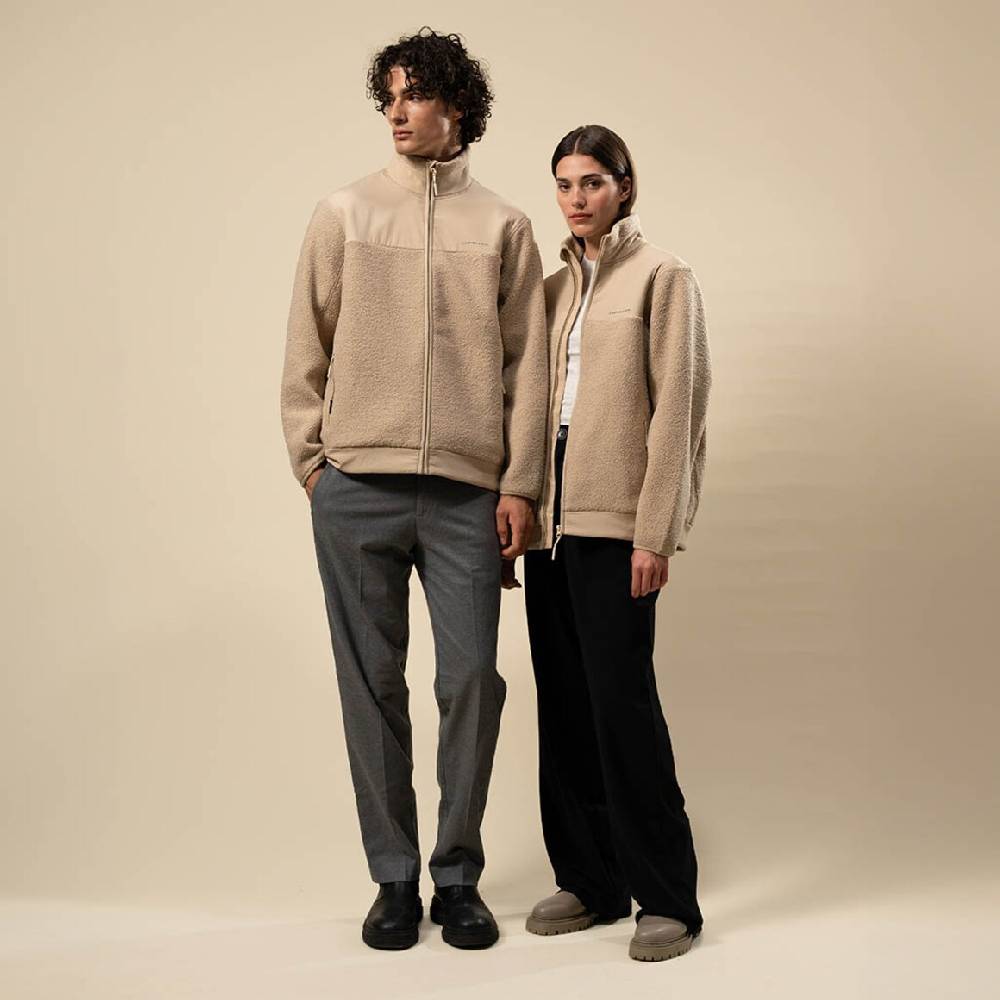 Kpten & Son Everyday Fleece Jacket Sandstone Letzter Tag