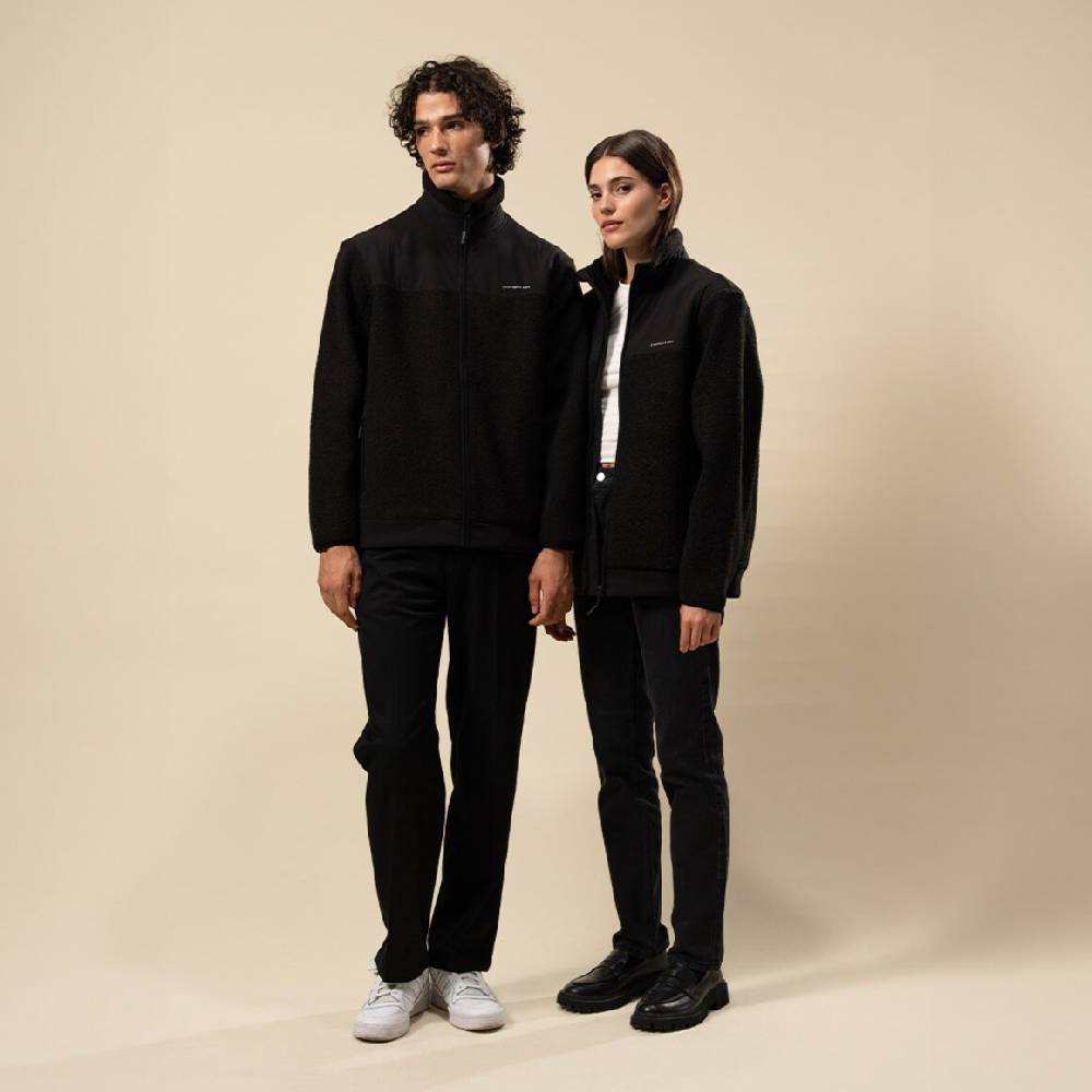 Kpten & Son Everyday Fleece Jacket Midnight Black Zeitbegrenzte Promotion