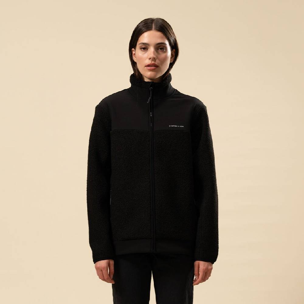 Kpten & Son Everyday Fleece Jacket Midnight Black Zeitbegrenzte Promotion