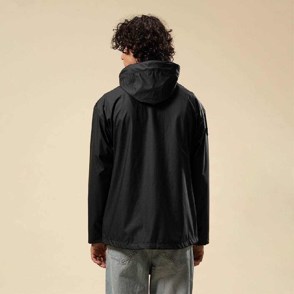 Kpten & Son Everyday Rain Jacket Short Midnight Black Bis zu 65% Rabatt