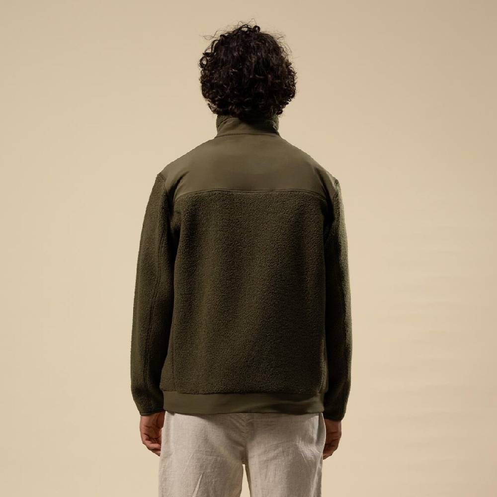 Kpten & Son Everyday Fleece Jacket Forest Green Vierteljährliche Förderung