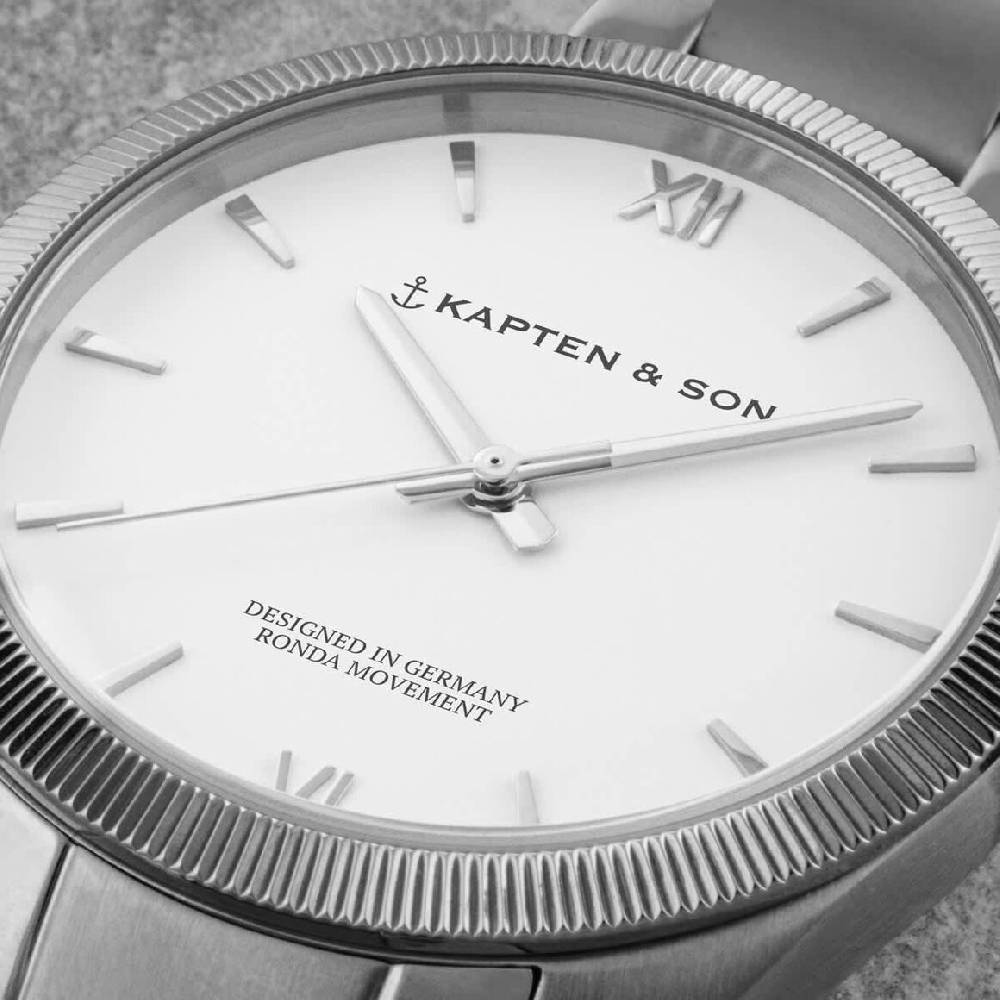 Kpten & Son Crush Silver Steel Super Rabatt