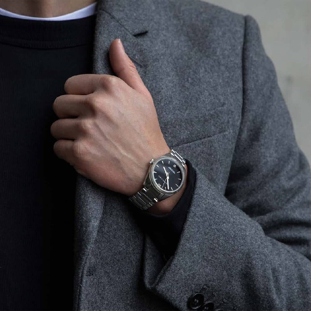 Kpten & Son Crush Silver Black Steel Clearance-Verkauf