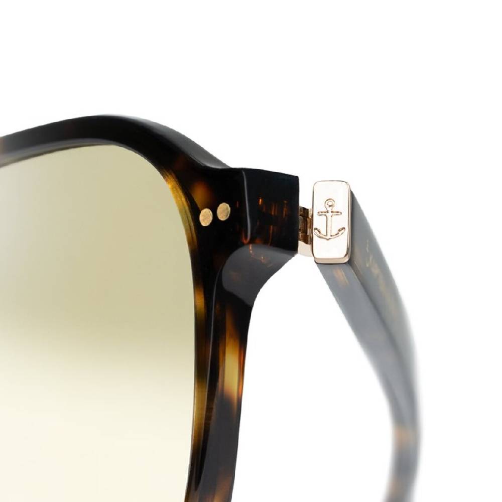 Kpten & Son Zurich Oversize Dark Tortoise Green Valentinstagsangebot