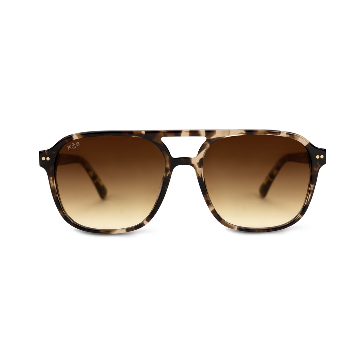 Kpten & Son Zurich Oversize Crystal Tortoise Brown Lagerräumung