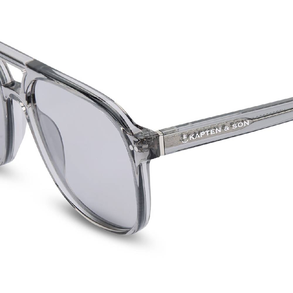 Kpten & Son Zurich Oversize Transparent Grey Top Angebot