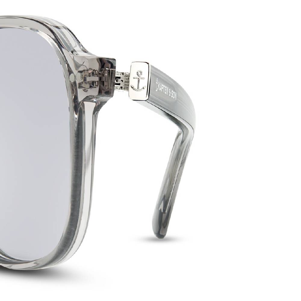 Kpten & Son Zurich Oversize Transparent Grey Top Angebot