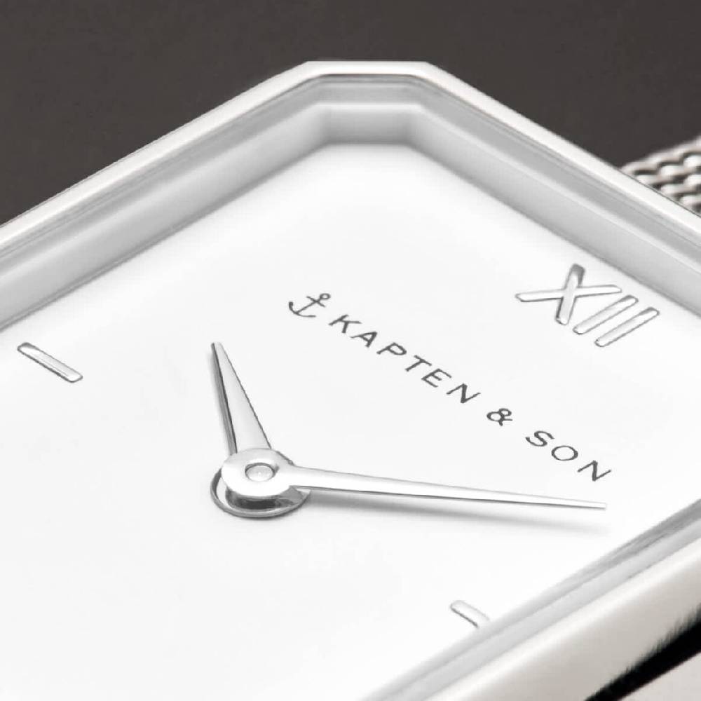 Kpten & Son Grace Silver Mesh Neueste Stile