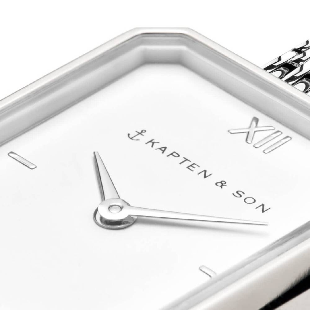 Kpten & Son Grace Silver Woven Steel Letzter Tag