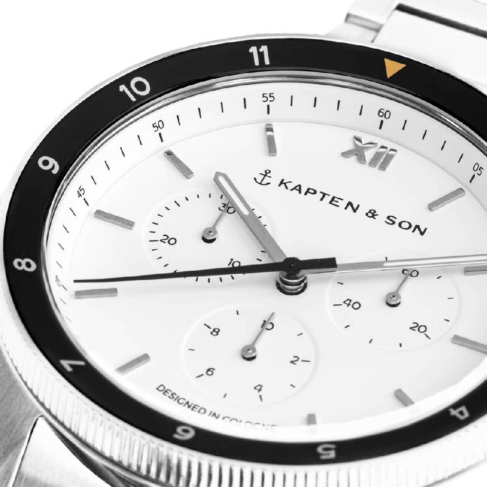 Kpten & Son Rise Silver Steel Bis zu 55% Rabatt
