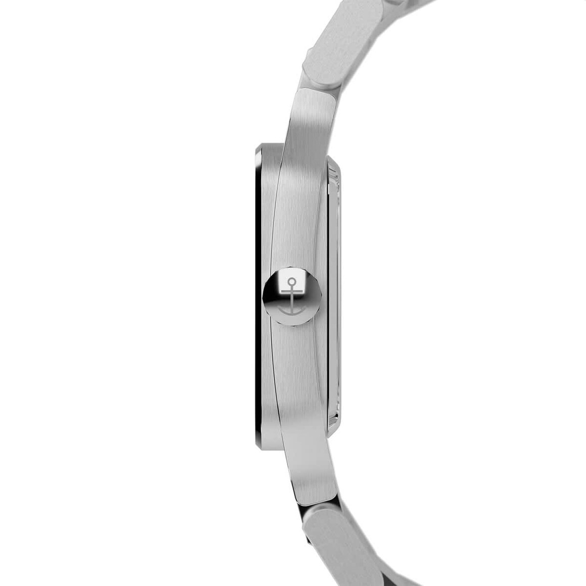 Kpten & Son Tresor Silver Black Bold Steel Kostenloser Versand international