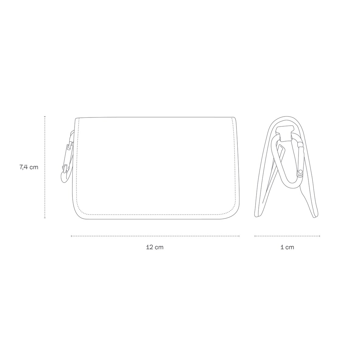 Kpten & Son Eyewear Pouch Sandstone zollfrei