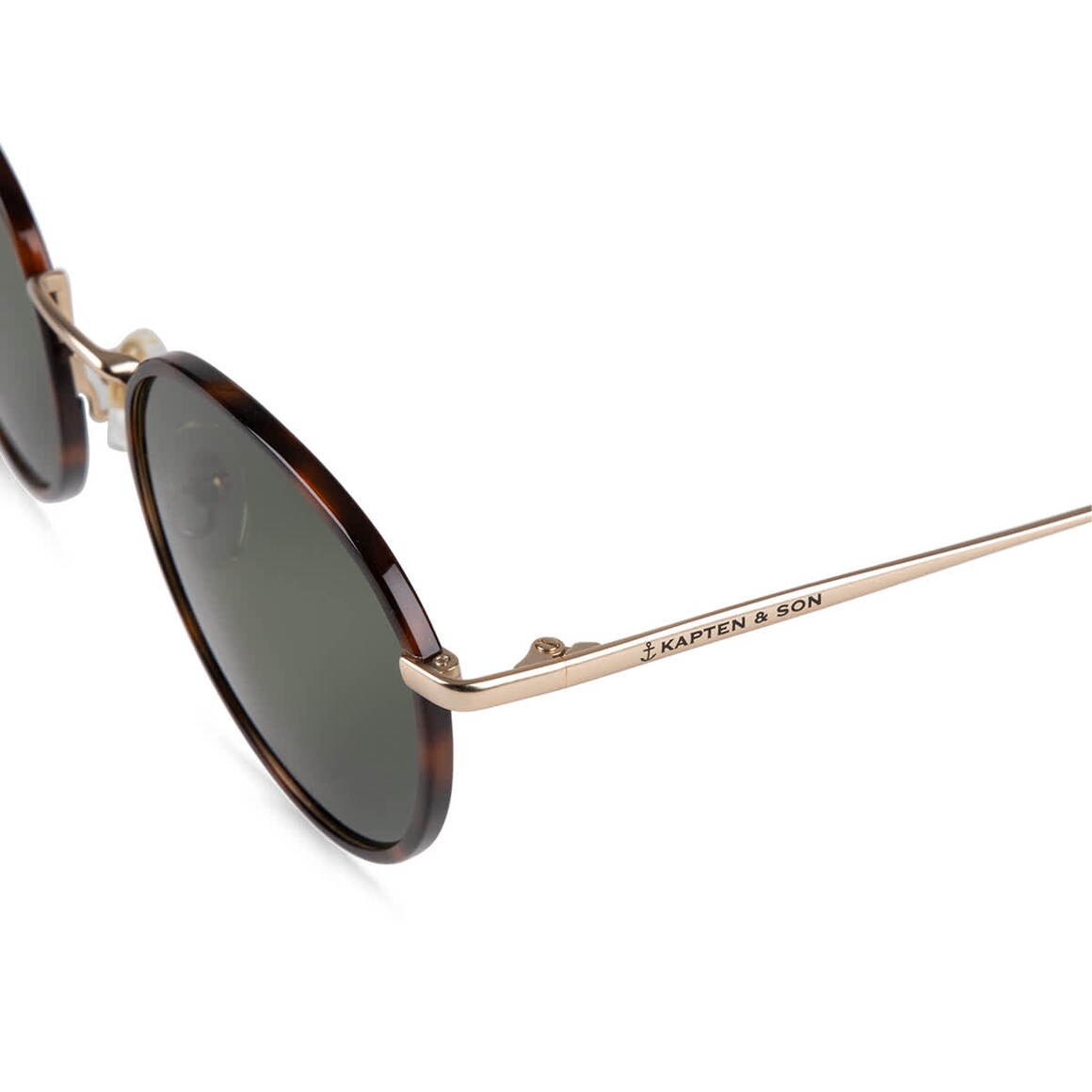 Kpten & Son London Gold Tortoise Green Blitzverkäufe