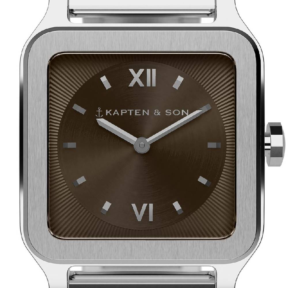 Kpten & Son Tresor Silver Brown Bold Steel Große Rabatte