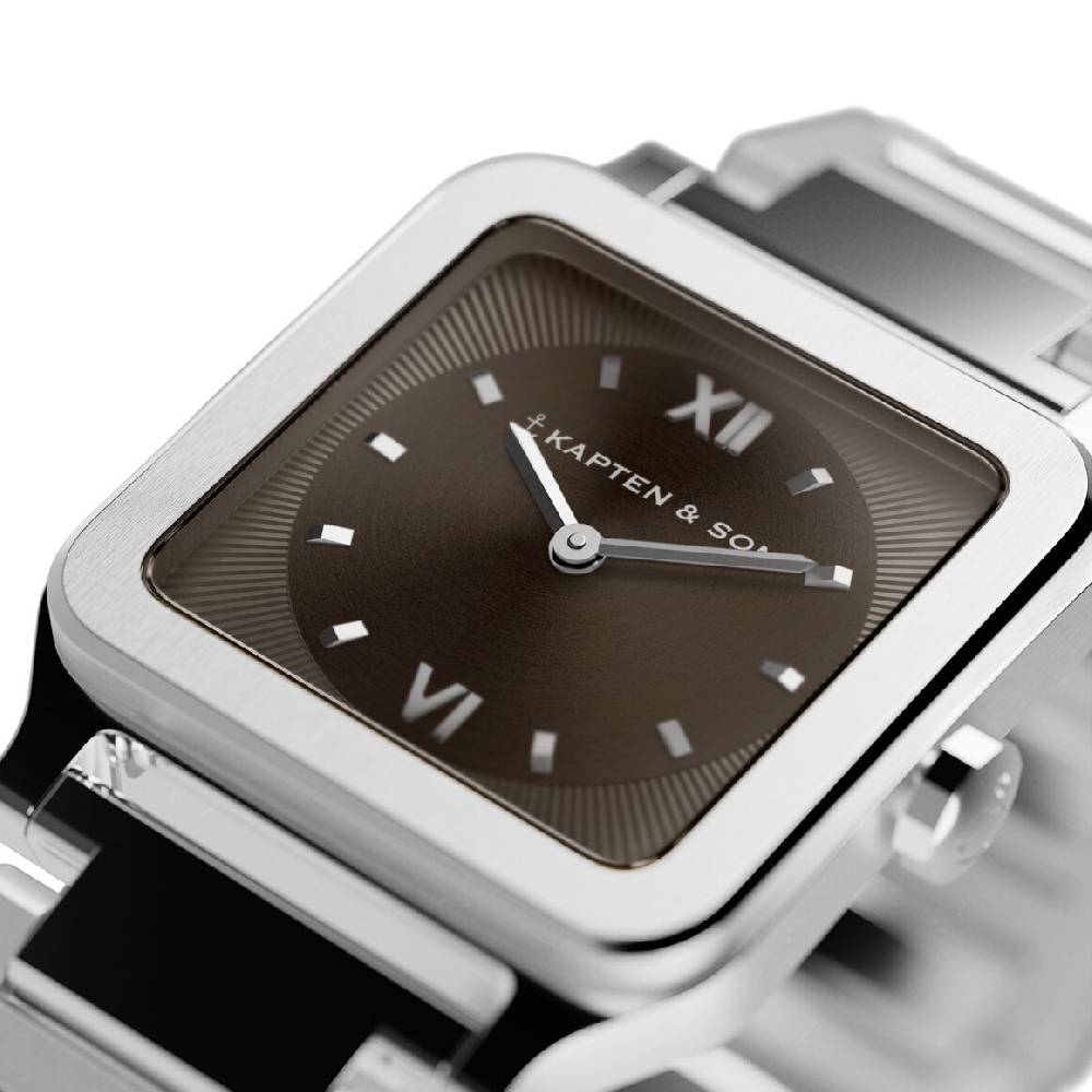 Kpten & Son Tresor Silver Brown Bold Steel Große Rabatte