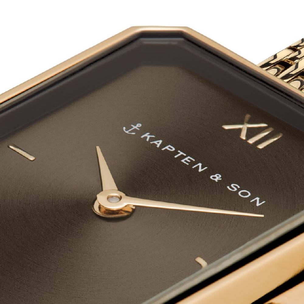 Kpten & Son Grace Gold Brown Woven Steel VIP-Rabatte