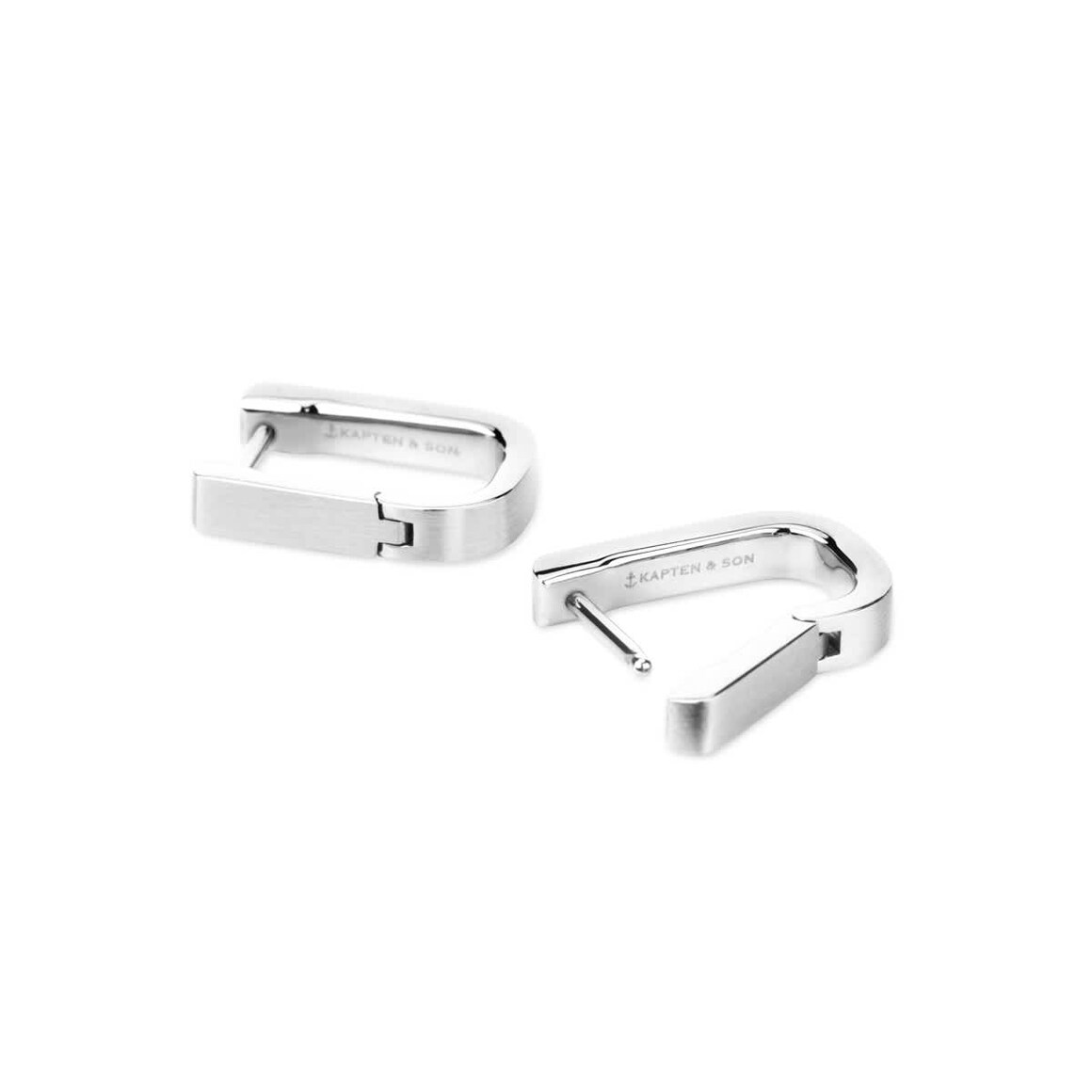 Kpten & Son Earring Bold Hoop Silver Nur für heute