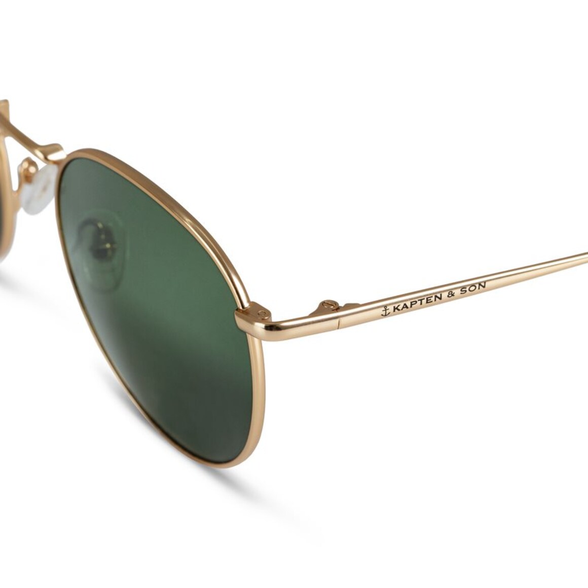 Kpten & Son London Large Gold Green Discount Store für neue Produkte
