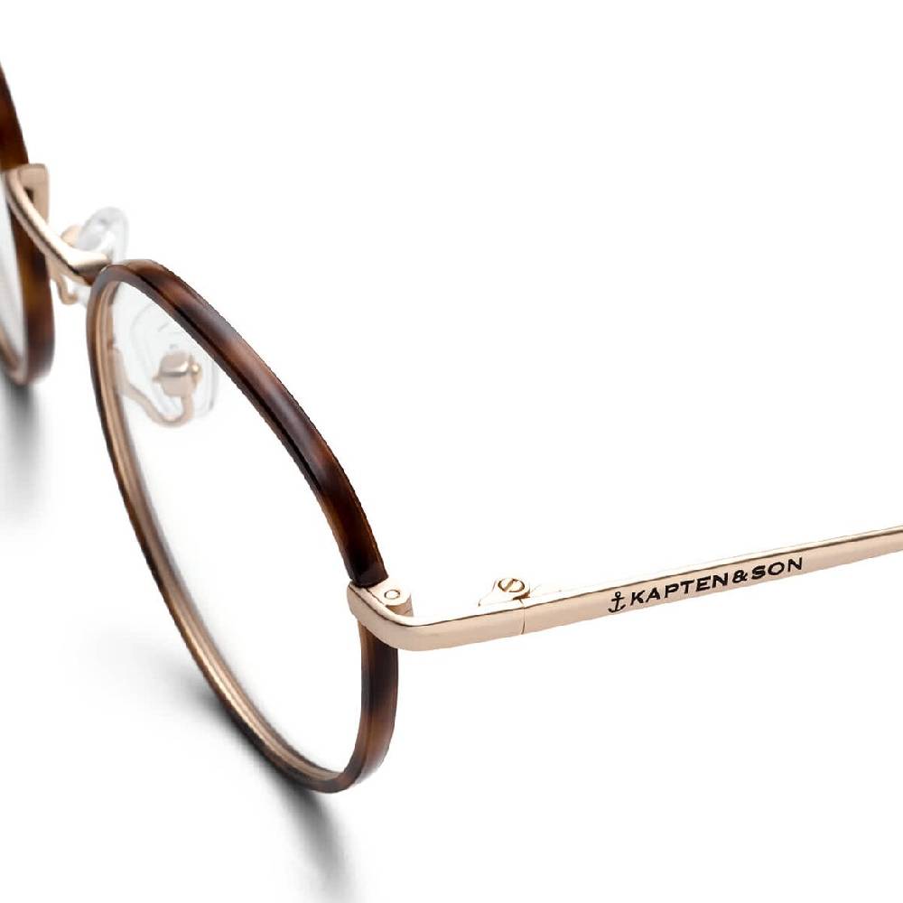 Kpten & Son London Small Matt Gold Tortoise Black Friday Preise
