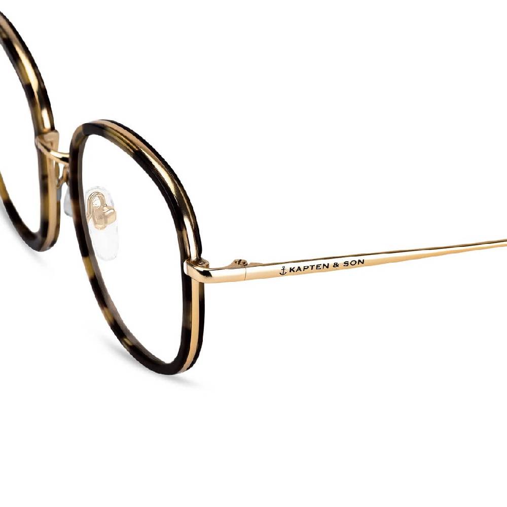 Kpten & Son Amsterdam Large Amber Tortoise Rabatt