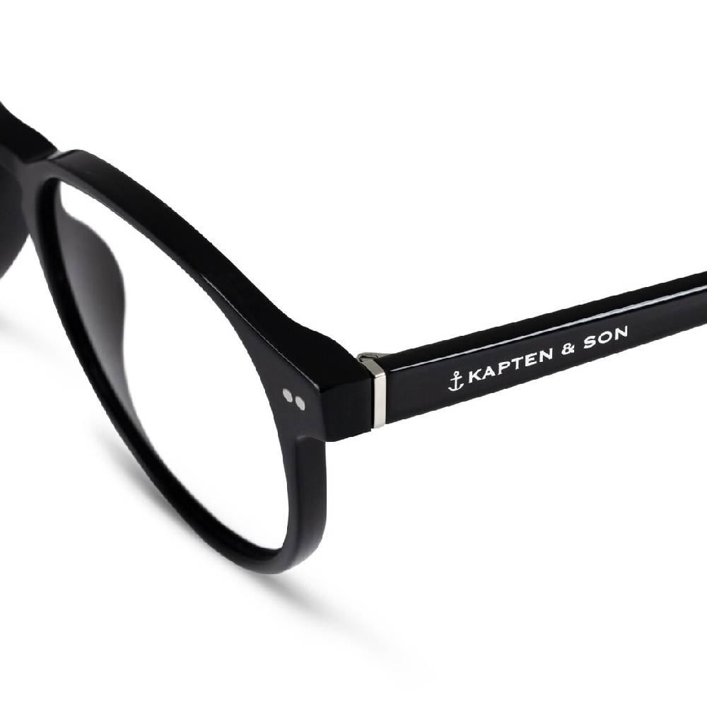 Kpten & Son Marais Large Shine Black Große Rabatte