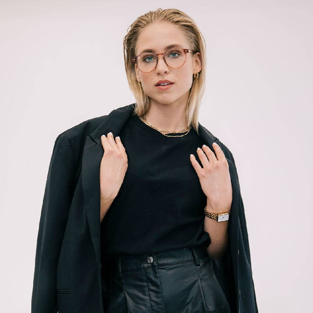 Kpten & Son Marais Transparent Rose mit Sehstärke Verkauf