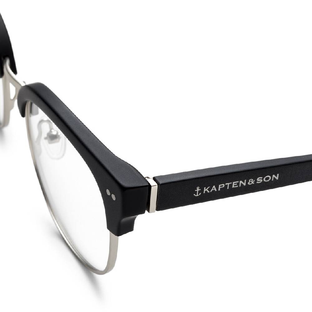 Kpten & Son Glendale Matt Black mit Sehstärke Schlussverkauf