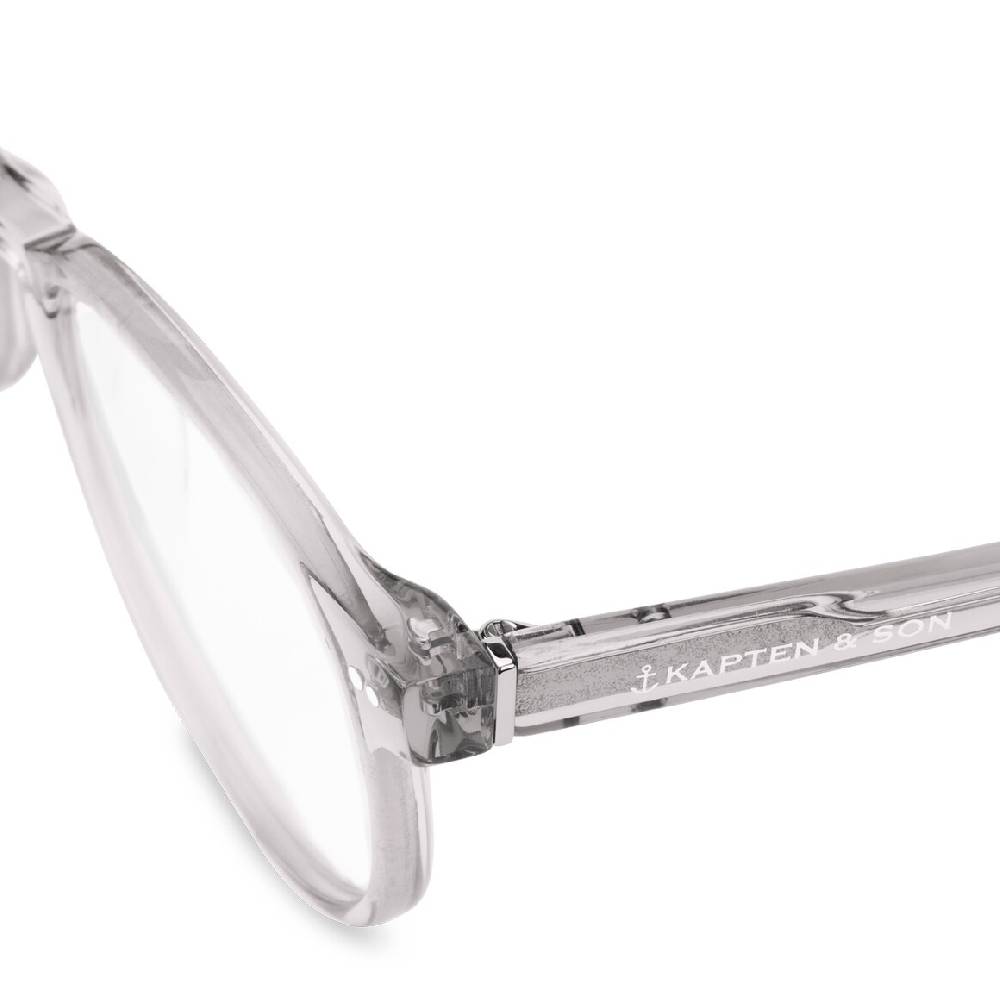 Kpten & Son Marais Small Transparent Grey mit Sehstärke Heißer Verkauf