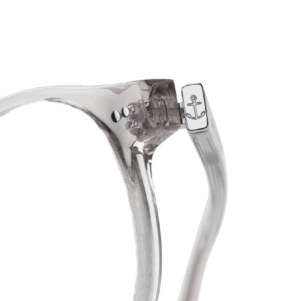 Kpten & Son Marais Small Transparent Grey mit Sehstärke Heißer Verkauf