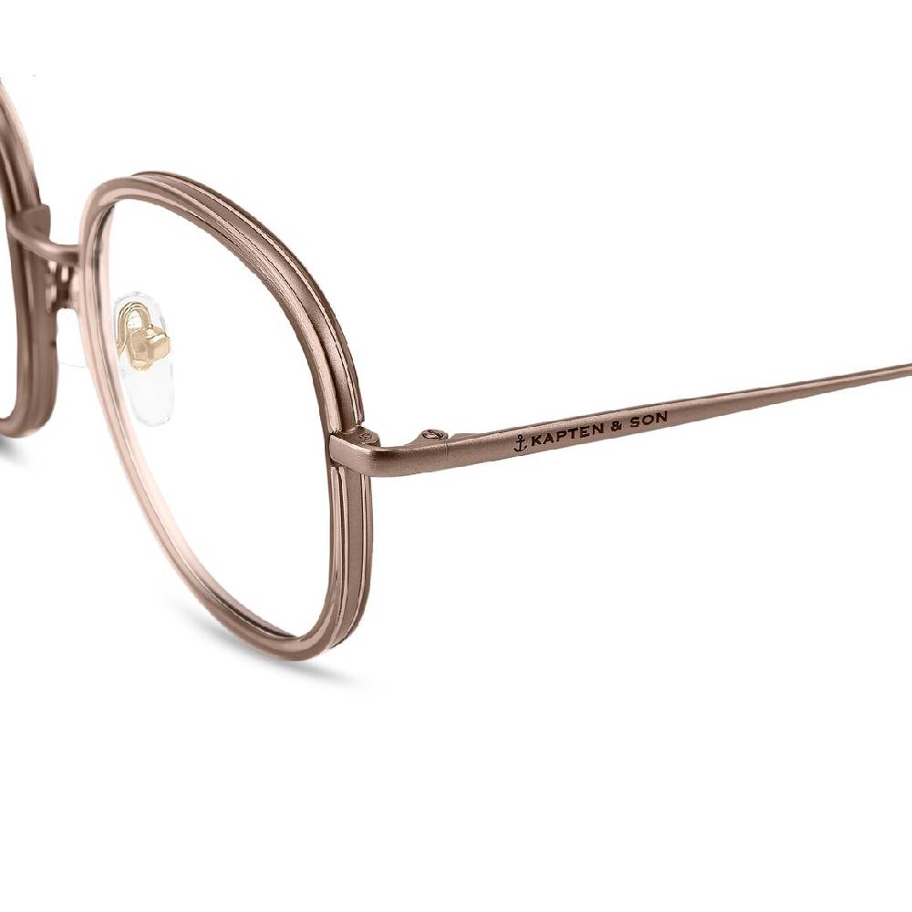 Kpten & Son Amsterdam Large Transparent Hazel mit Sehstärke Zeitlich begrenztes Angebot