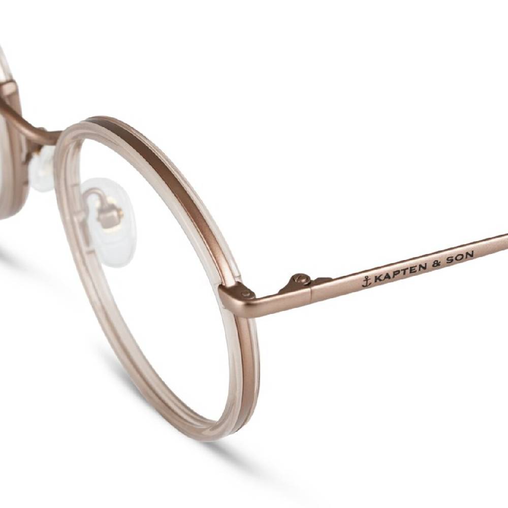 Kpten & Son Amsterdam Transparent Hazel mit Sehstärke Bis zu 65% Rabatt