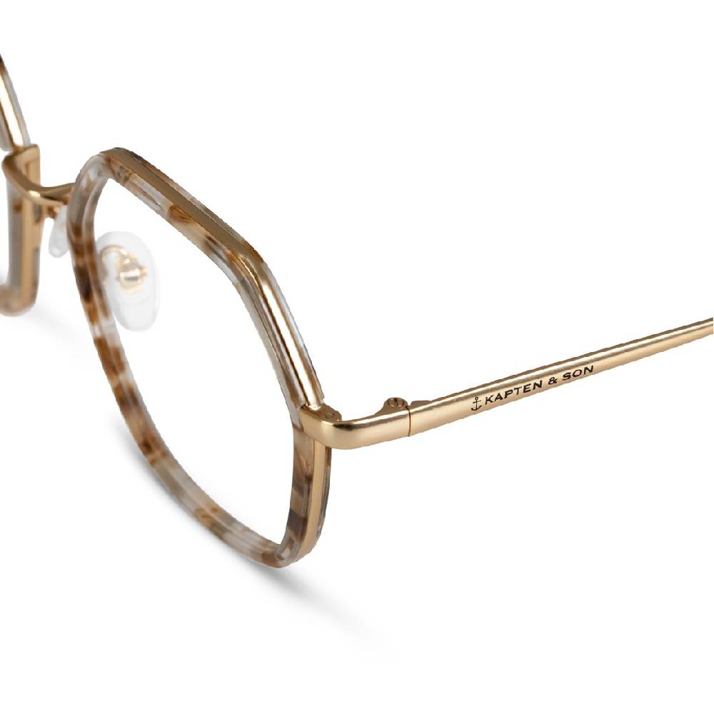 Kpten & Son Amsterdam Edge Toffee Tortoise mit Sehstärke Kostenloser Versand international