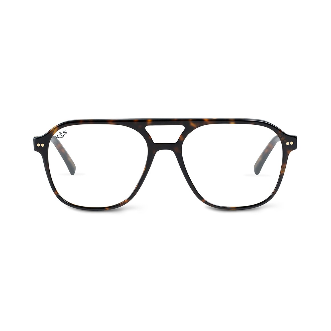 Kpten & Son Zurich Oversize Dark Tortoise mit Sehstärke Begrenzt auf 3 Tage