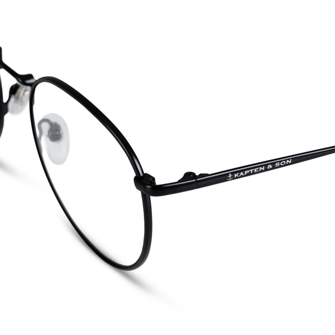 Kpten & Son London Large Matt Black mit Sehstärke Rabatte dieses Monats