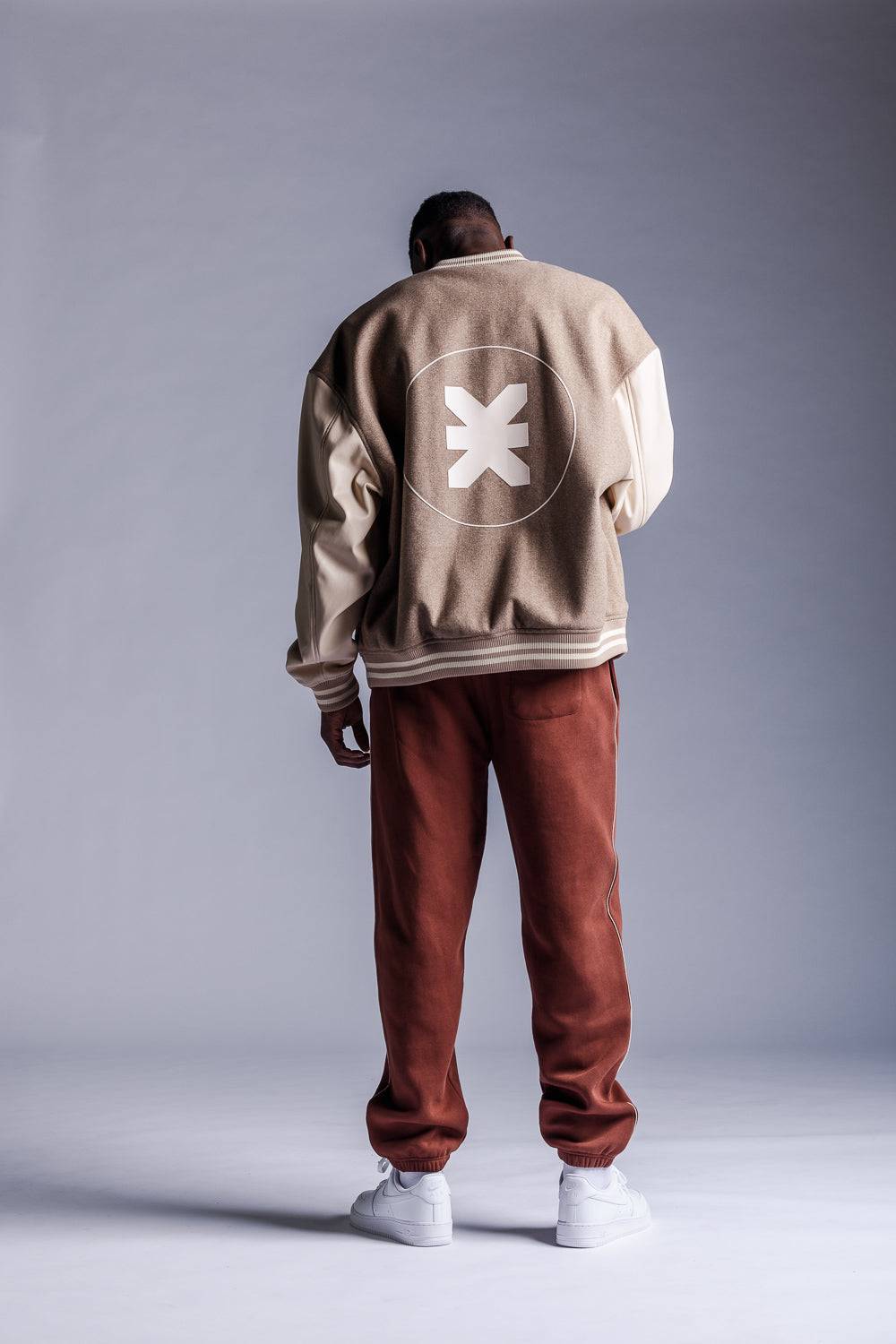Karo Kauer College Jacket Beige Kauf eins, bekomm eins gratis