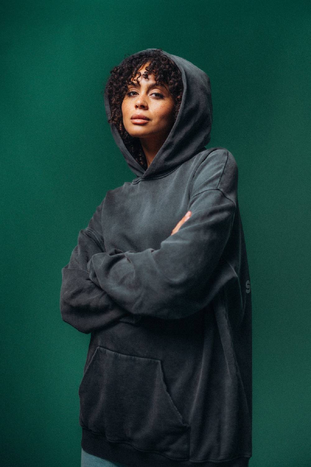 Karo Kauer Statement Hoodie Reflective Zeitbegrenzte Promotion