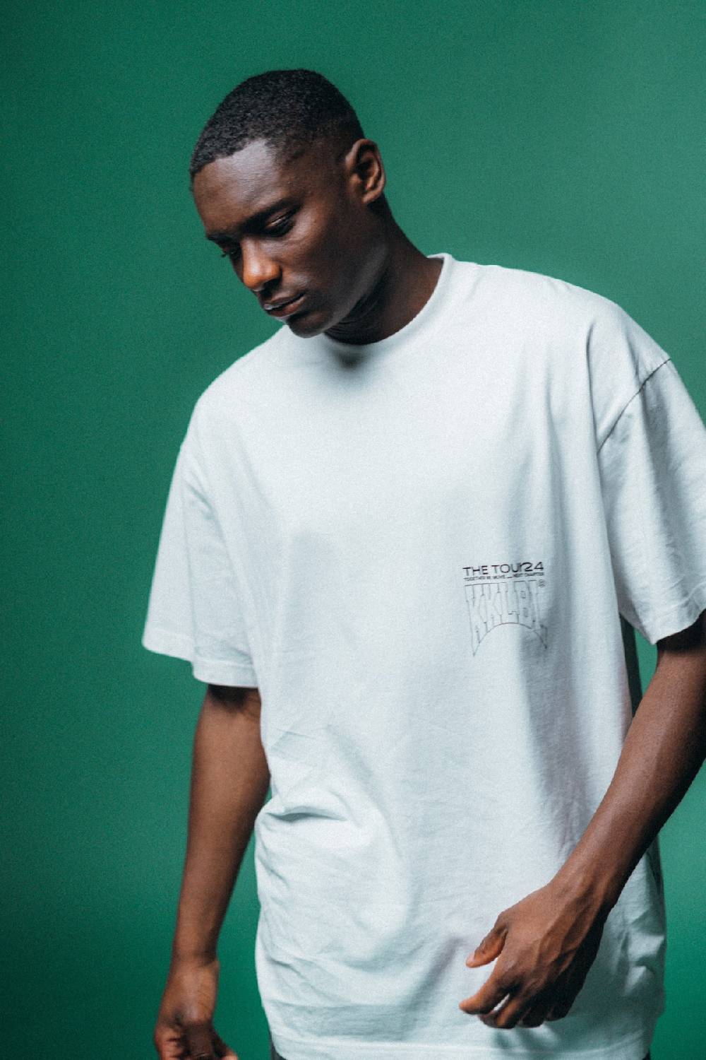 Karo Kauer Tour T-Shirt Smoke White Vierteljährliche Förderung
