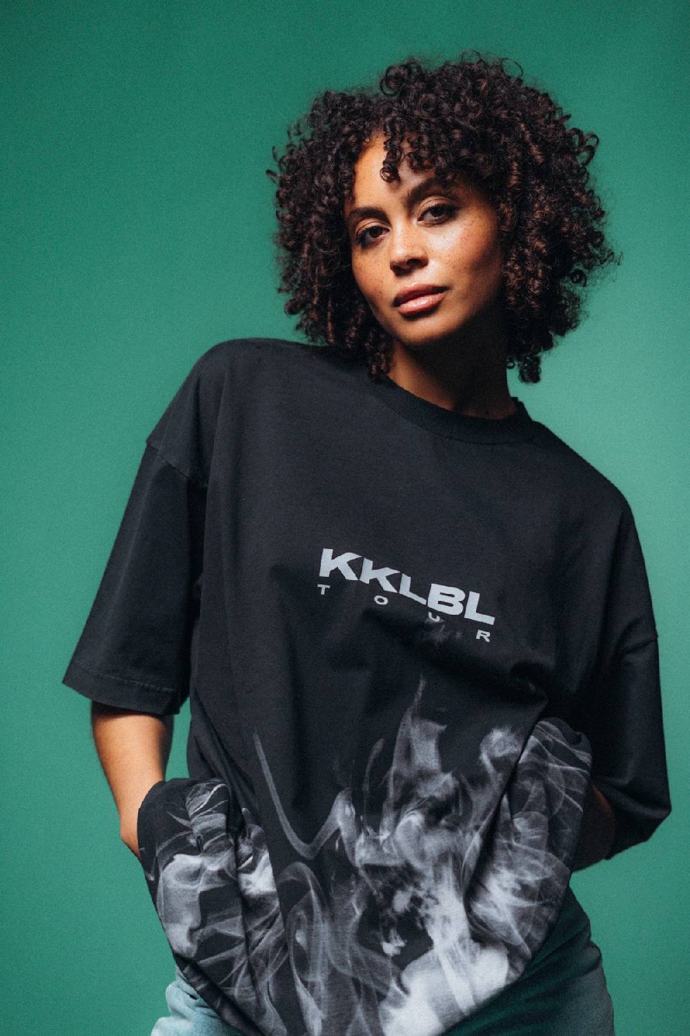 Karo Kauer Tour T-Shirt Smoke Black Bis zu 55% Rabatt