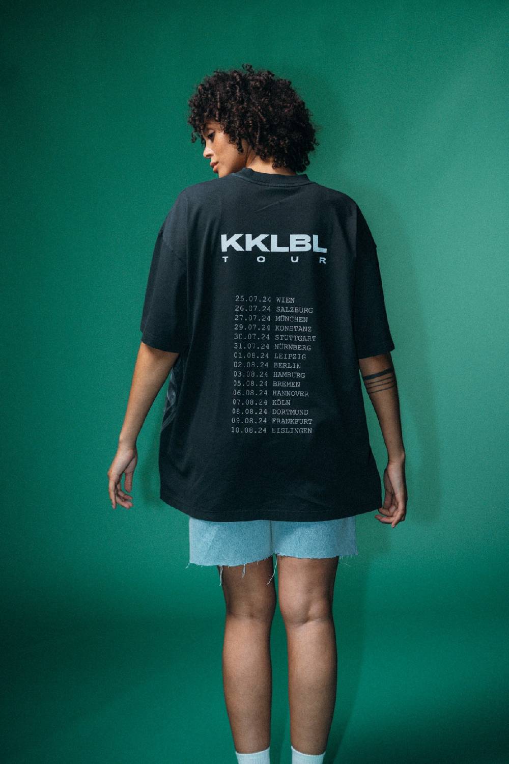 Karo Kauer Tour T-Shirt Smoke Black Bis zu 55% Rabatt